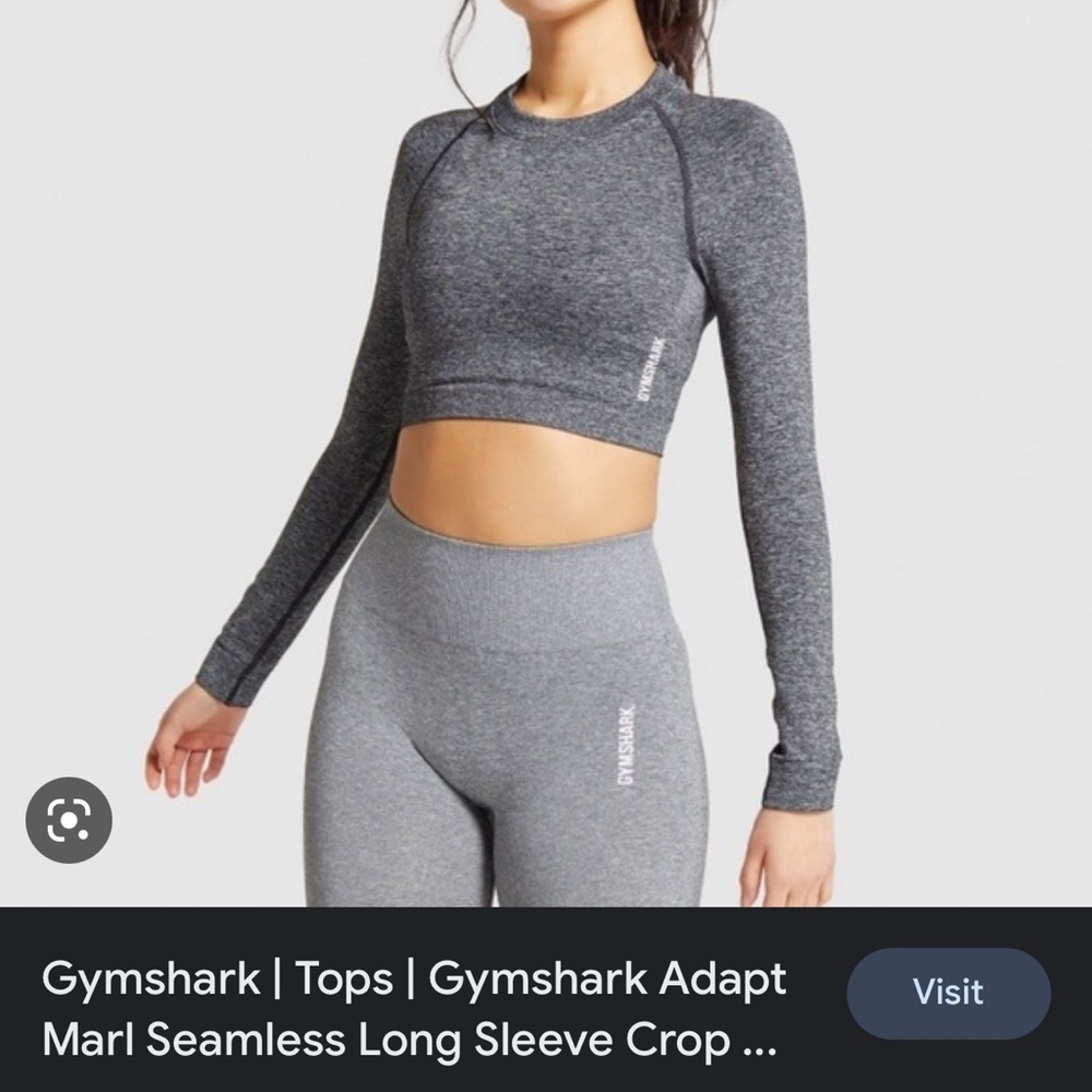 Gymshark Adapt Marl Longsleeve - XS